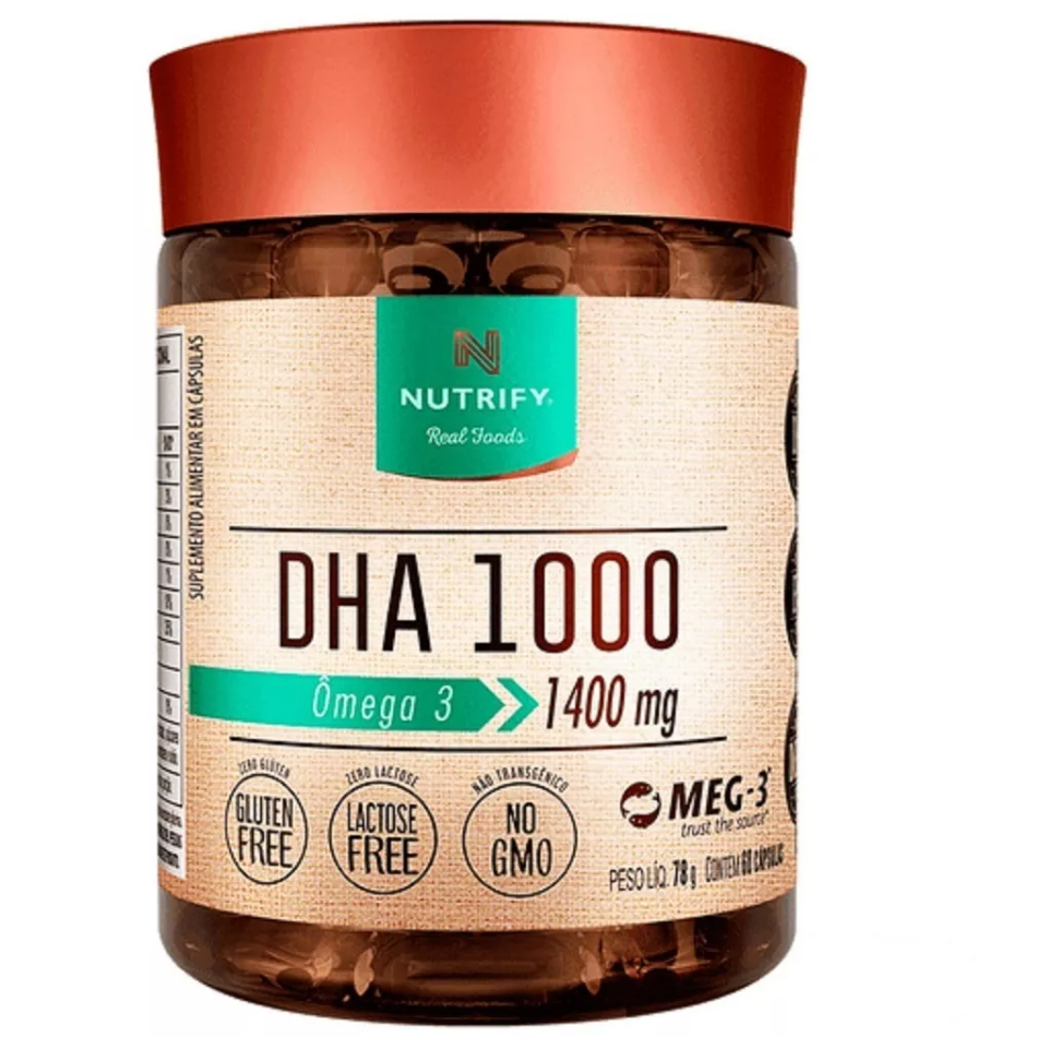 Omega DHA 1000 60 Caps - Nutrify