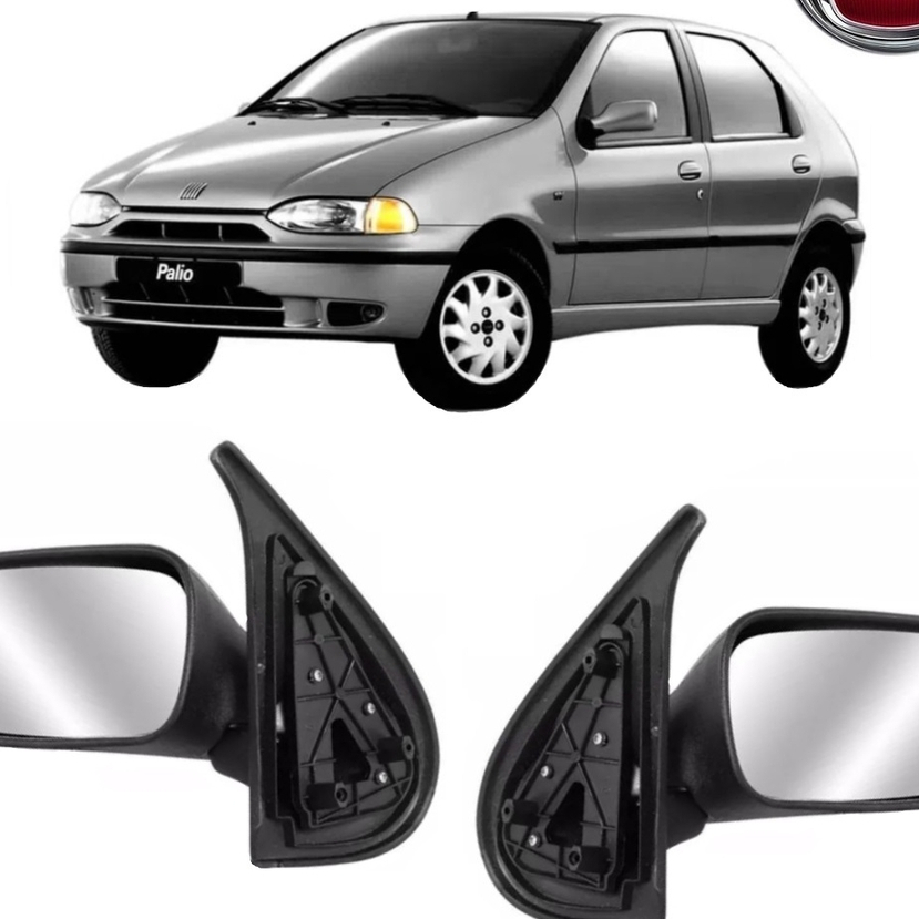 Par Retrovisor Fiat Palio/Siena/weekend 1996 1997 1998 1999 2000 Sem Controle