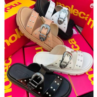 Sandália Papete Birken Slide Chinelo Moleca Conforto Fivela