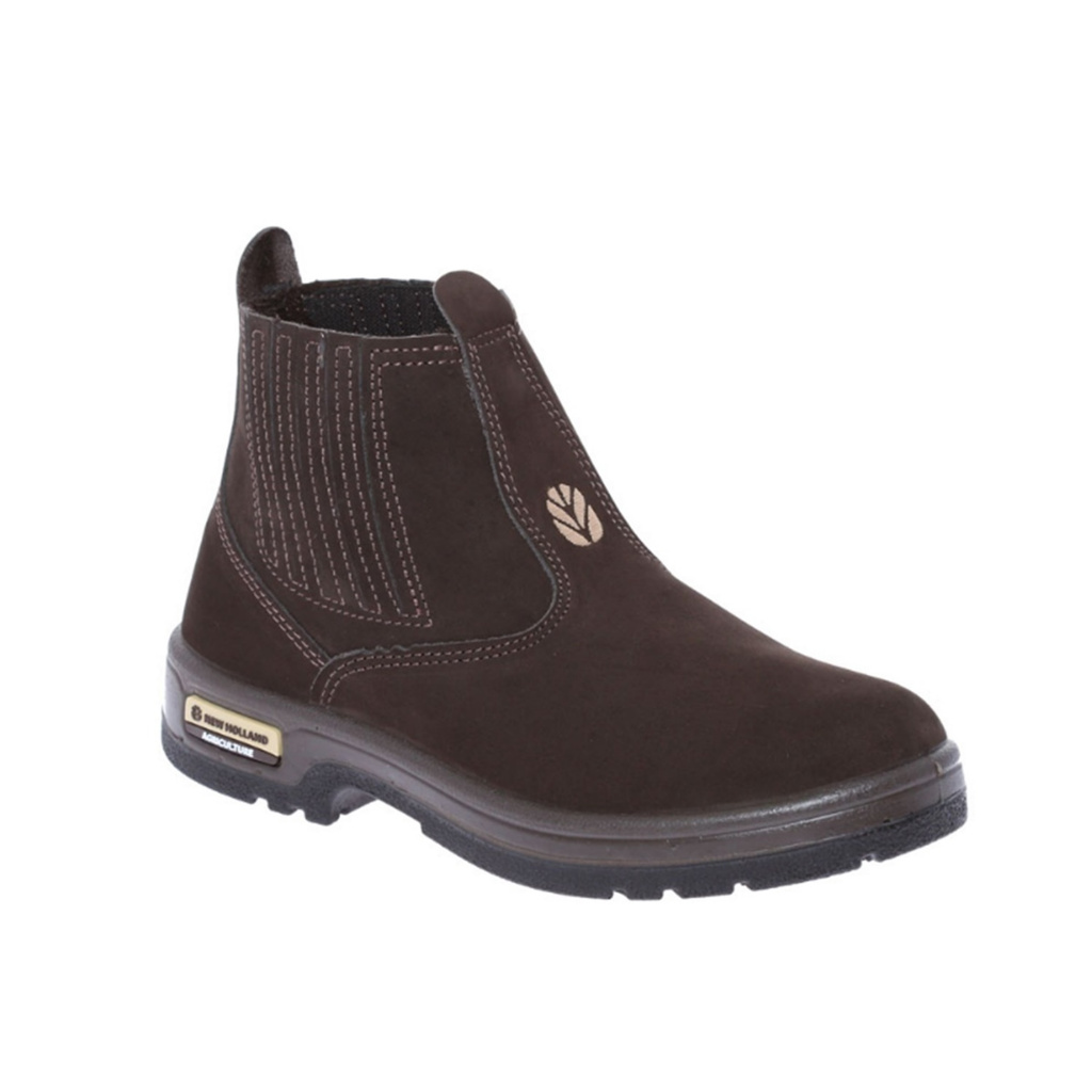 BOTINA COURO NOBUNK CASUAL NEW HOLLAND CHOCOLATE UNISSEX COURO ORIGINAL ENH2201