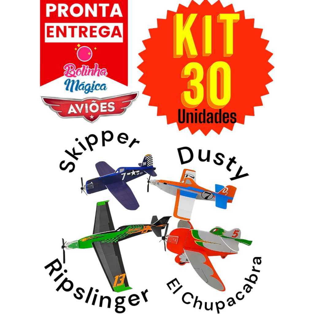 30 Avião Planador Voa Kit Festa Aniversario dia da Criança Prenda Lembrancinha Brinquedo Infantil em Oferta na Shopee