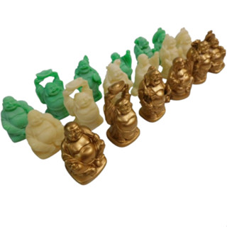 ENFEITE DO BUDA 5 CM KIT COM 6 PEÇAS EM RESINA PROSPERIDADE ENERGIA POSITIVA SORTE BUDISMO em Oferta na Shopee