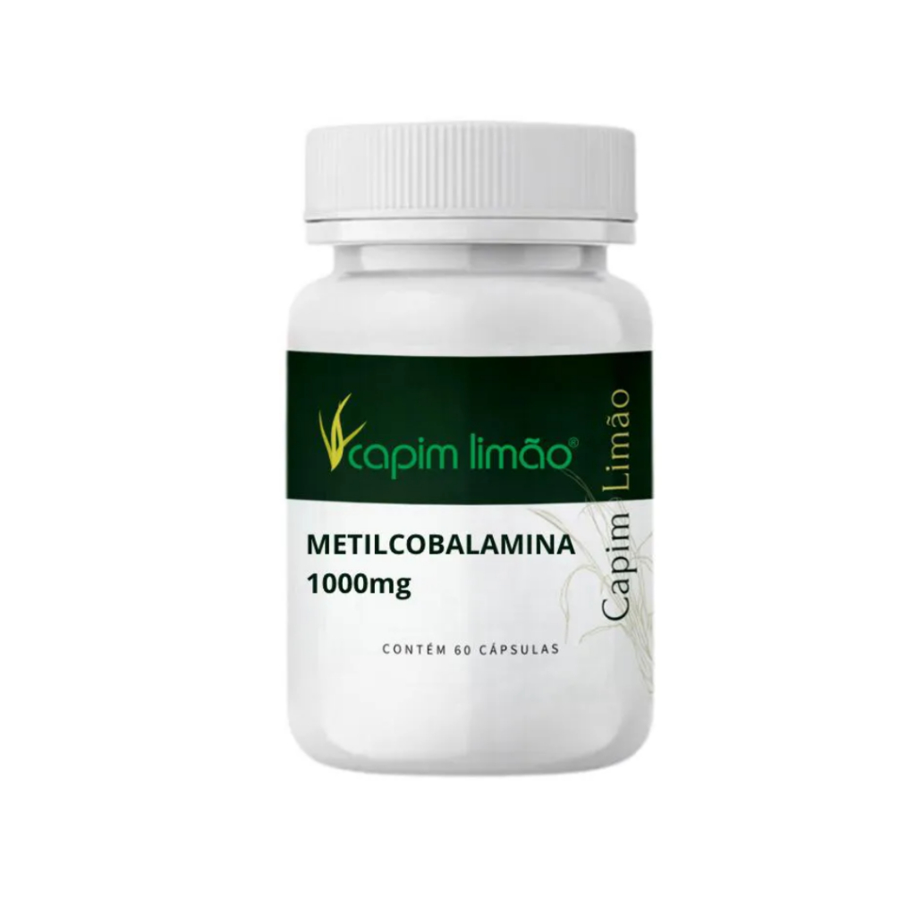 Metilcobalamina 1000mcg 60 cápsulas