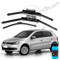 Palheta Limpador de Parabrisa Volkswagen Gol G6 ano 12 a 16 Especifica Dianteira e Traseira