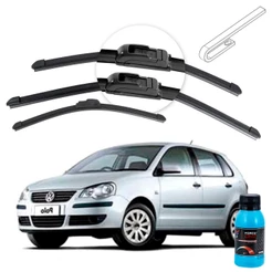 Palheta Limpador de Parabrisa Volkswagen Polo G4 ano 01 a 09 Universal Dianteira e Traseira