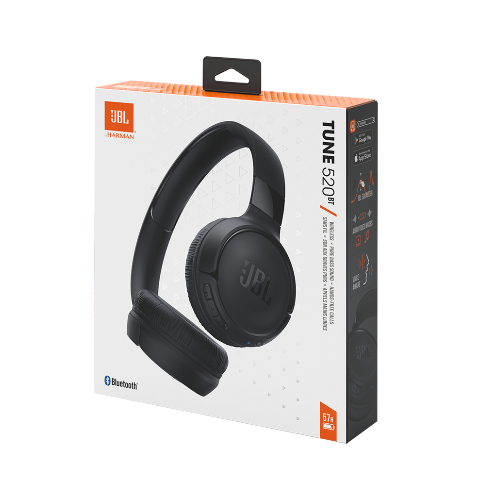 Fone De Ouvido sem fio Com Microfone JBL Tune 520BT