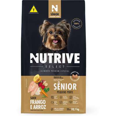 Nutrive Cão Sênior Pequeno Porte 1 kg granel em Oferta na Shopee