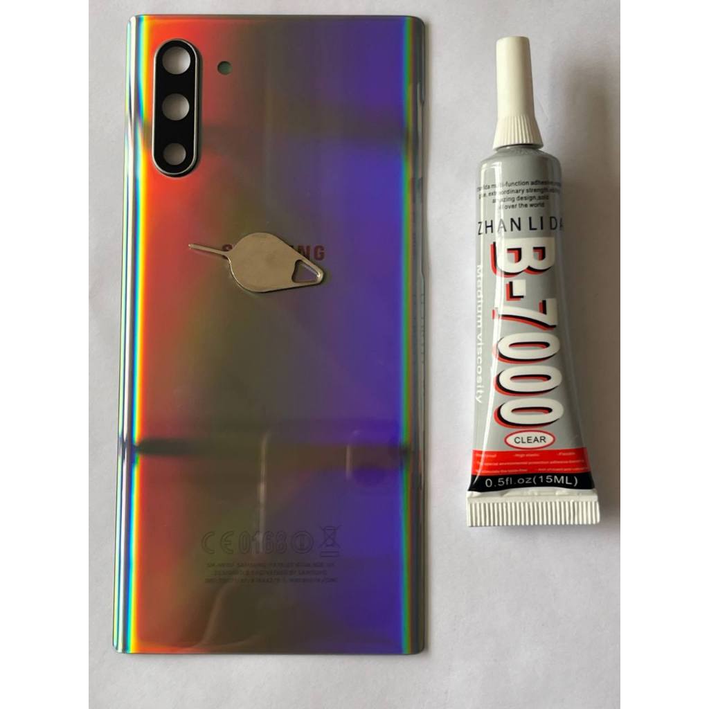 Tampa traseira SAM Note 10 + chave ejetora + cola B-7000 | PRODUTO NOVO em Oferta na Shopee