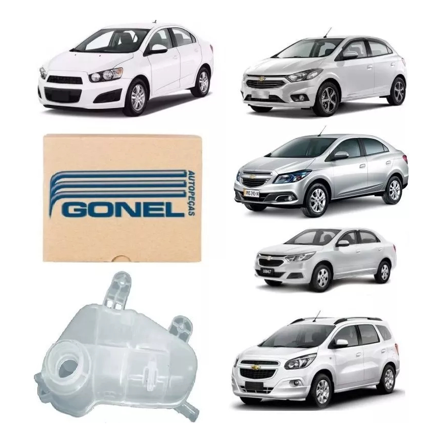Reservatorio Agua Radiador Onix Spin Cobalt Prisma 2012 2013 2014 2015 2016 2017 2018 2019 em Oferta na Shopee