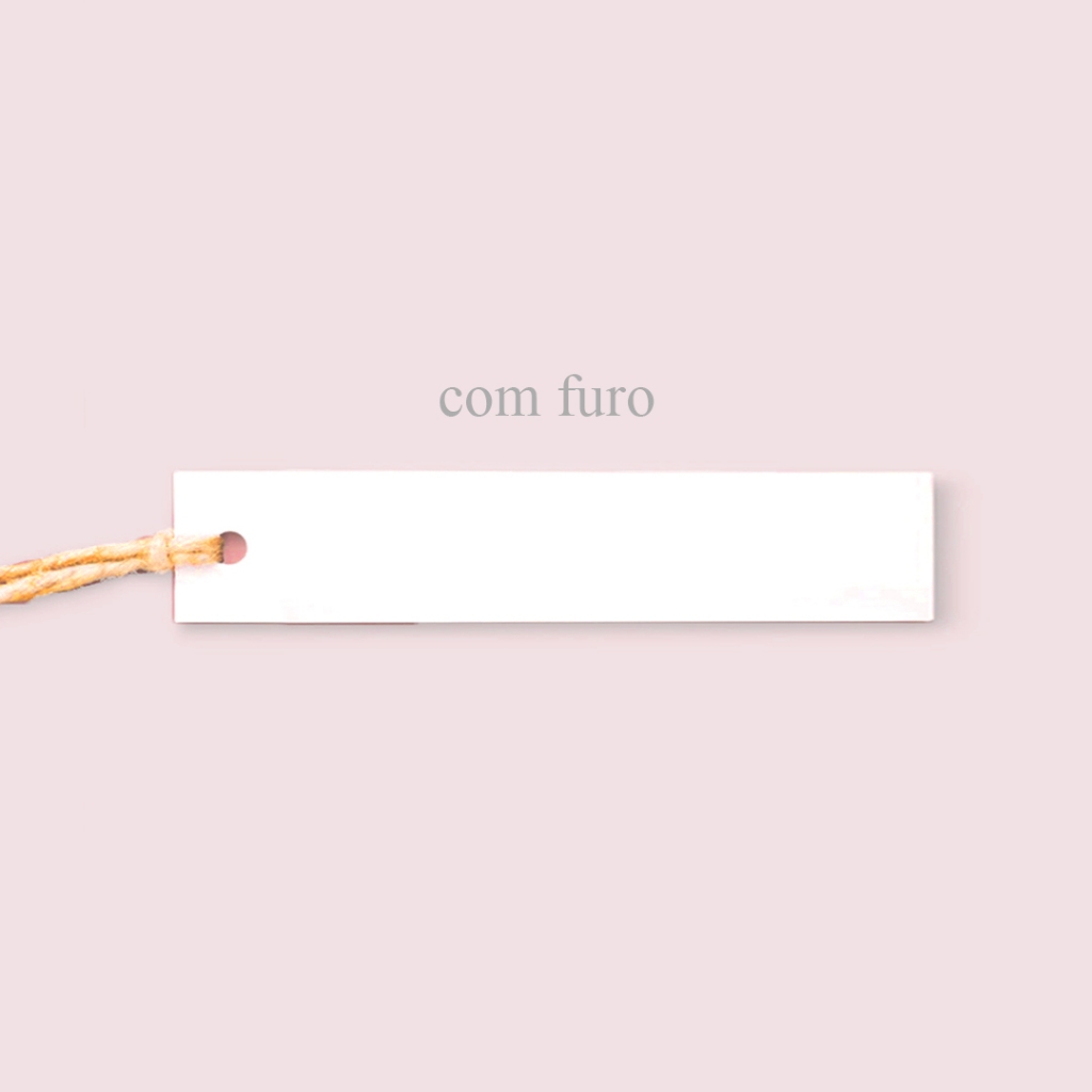 Tag de Nomes para Convidados Em Branco