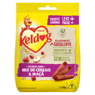 Keldog Bifinho Criadores Mix de Cereais e Maçã - 500g em Oferta na Shopee