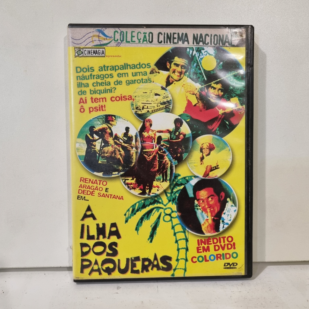 Dvd - A Ilha Dos Paqueras - Direção: Fauzi Mansur - Seminovo
