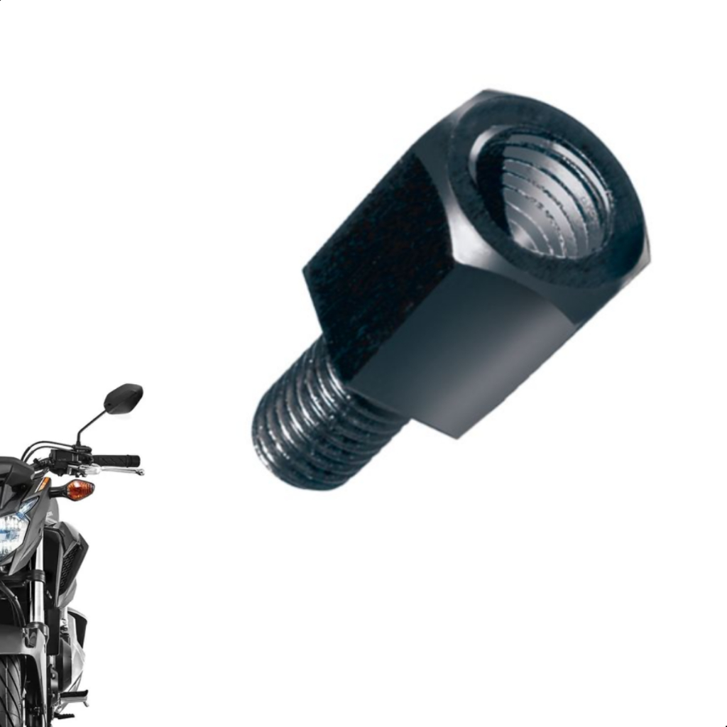 Adaptador M8 para M10 Rosca Direita Original GVS Para Espelho Retrovisor Moto 1 Unidade em Oferta na Shopee