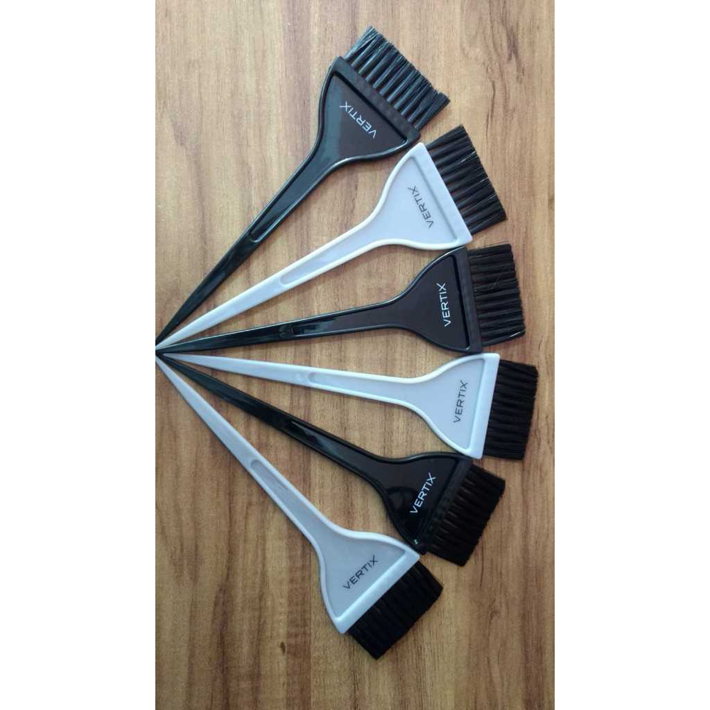Kit 6 Pincéis Para Tintura Capilar Vertix