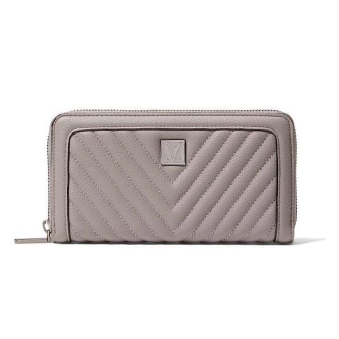 Carteira Grande The Victoria Wallet, Light Pepper - Victoria’s Secret | Original EUA