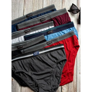 kit 7 cueca Slip com   Elastico Aparente Masculina 100% Algodão em Oferta na Shopee