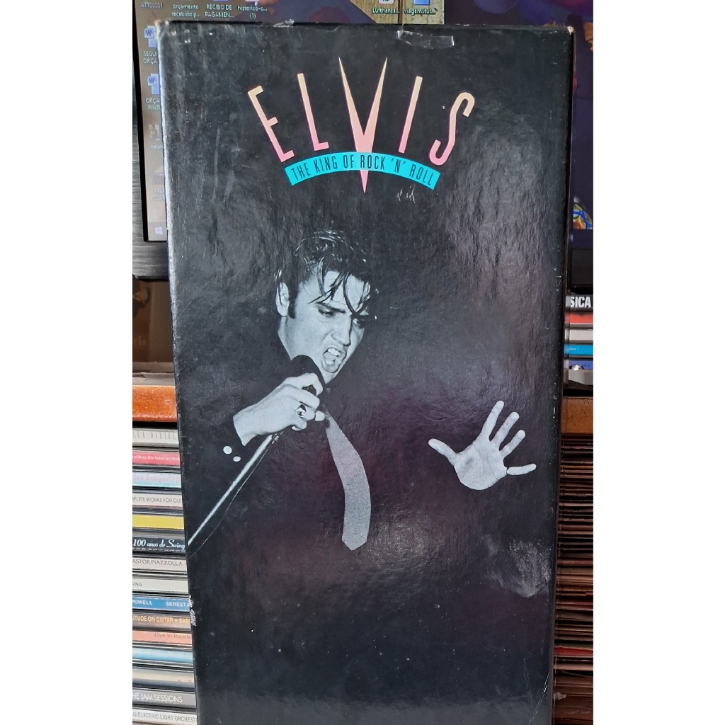 Box 5 CDs ELVIS PRESLEY (The Complete 50´s Masters) RCA 1993 imp EUA completo, com livreto e selos