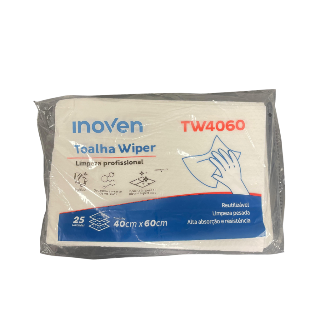 Toalha Descartável Para Pet Inoven Tamanho 40x60cm Pacote 25 Uni