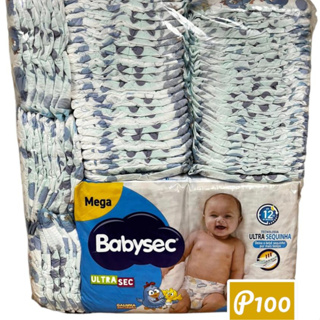 Fralda  INFANTIL Babysec Pacotão Econômico  ORIGINAL REVENDA BARATA  NOTURNA COM GARANTIA em Oferta na Shopee