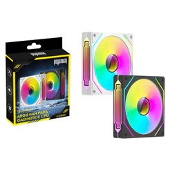 Cooler Fan Led RGB Para Gabinete CPU 1300RPM Revenger G-VR351