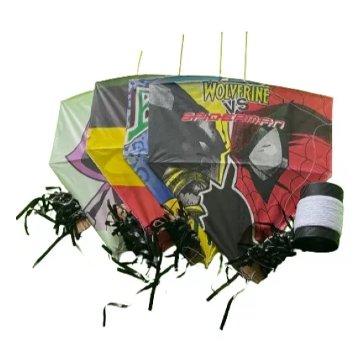 Kit Pipeiro Pipa 50 Cm + Rabiola + Linha em Oferta na Shopee