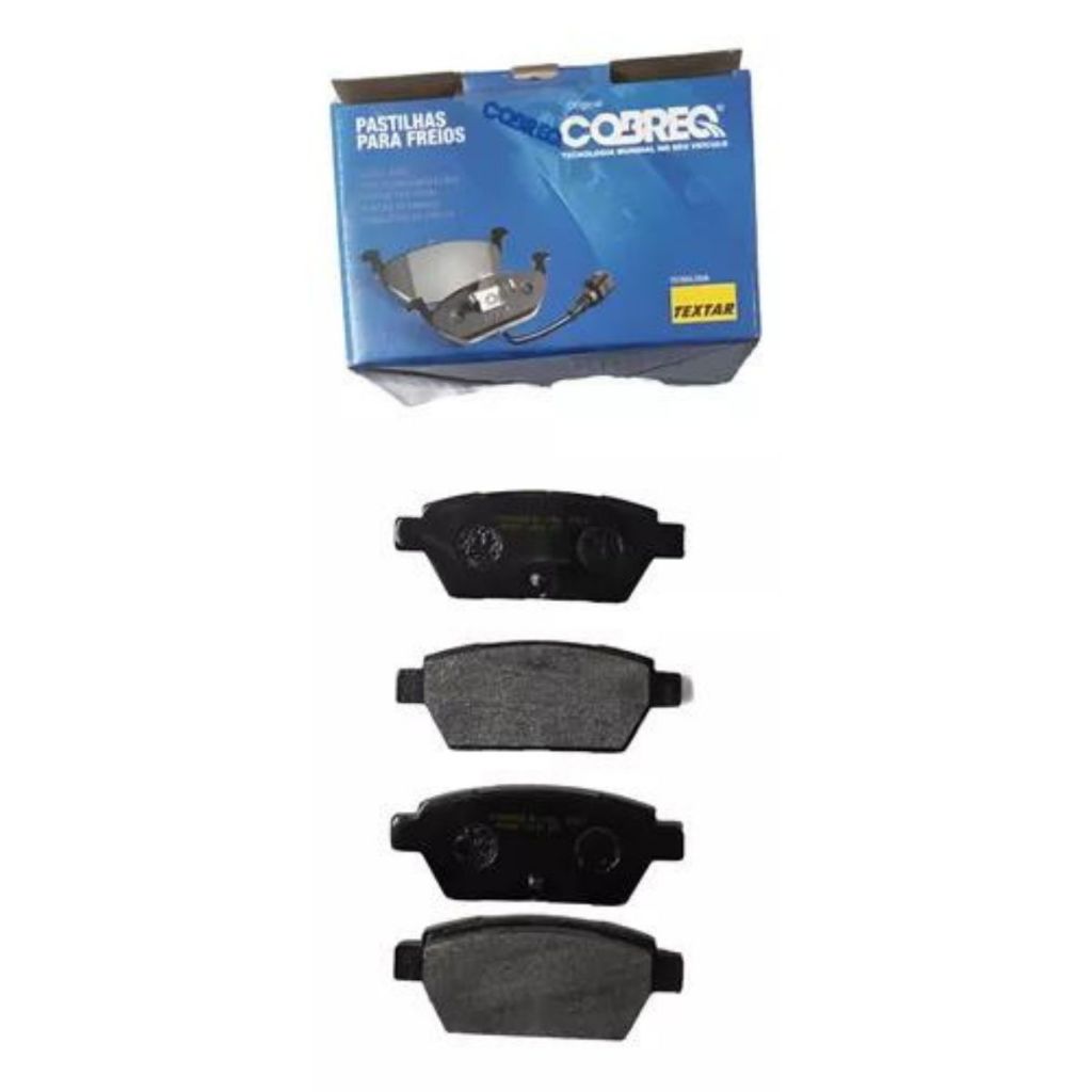 Pastilha de Freio Traseira Original Cobreq Ford Fusion 2.3 2.5 16v 3.0 24v V6