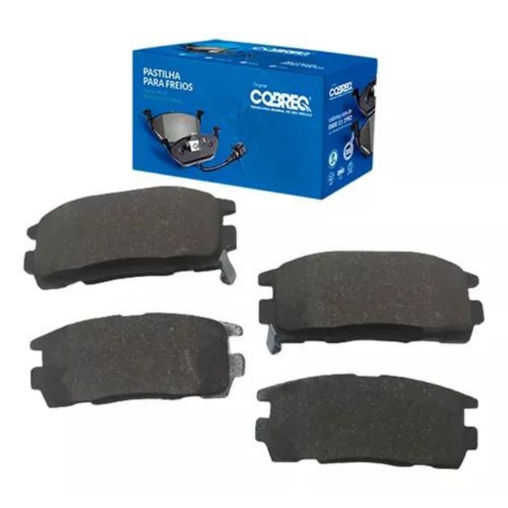 Pastilha de Freio Traseira Original Cobreq Captiva 2.4 16v 3.0 3.6 24v V6 - Spare Parts and Accessories for Vehicles