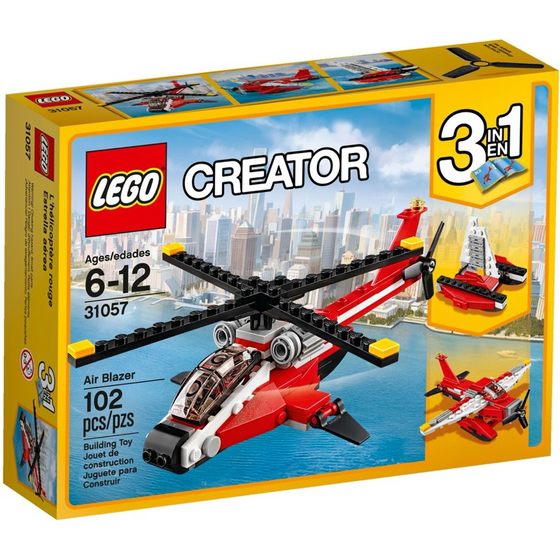 Lego Creator 31057 Air Blazer (2017) 102 peças novas caixa lacrada
