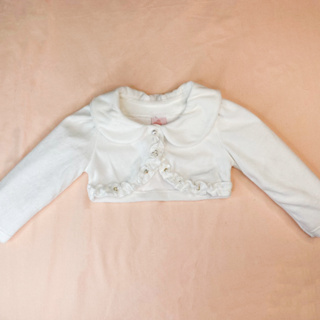 Bolero P/g Plusch Infantil Off-white Bordado Conforto Fofinho em Oferta na Shopee