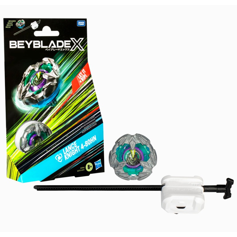 Beyblade X com Lançador Lance Knight Defense - Hasbro G0184 - Hobbies & Collections