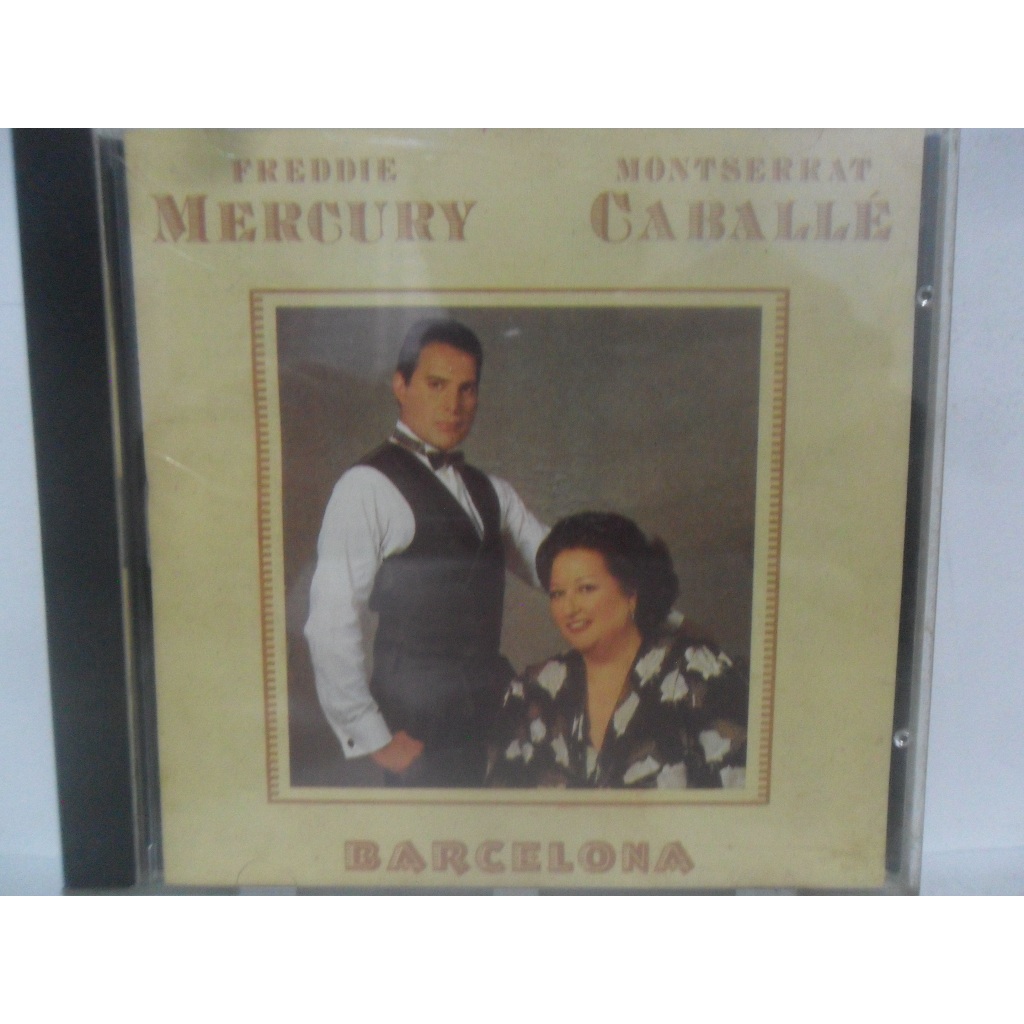 FREDDIE MERCURY E MONTSERRAT CABALLÉ = BARCELONA; CD
