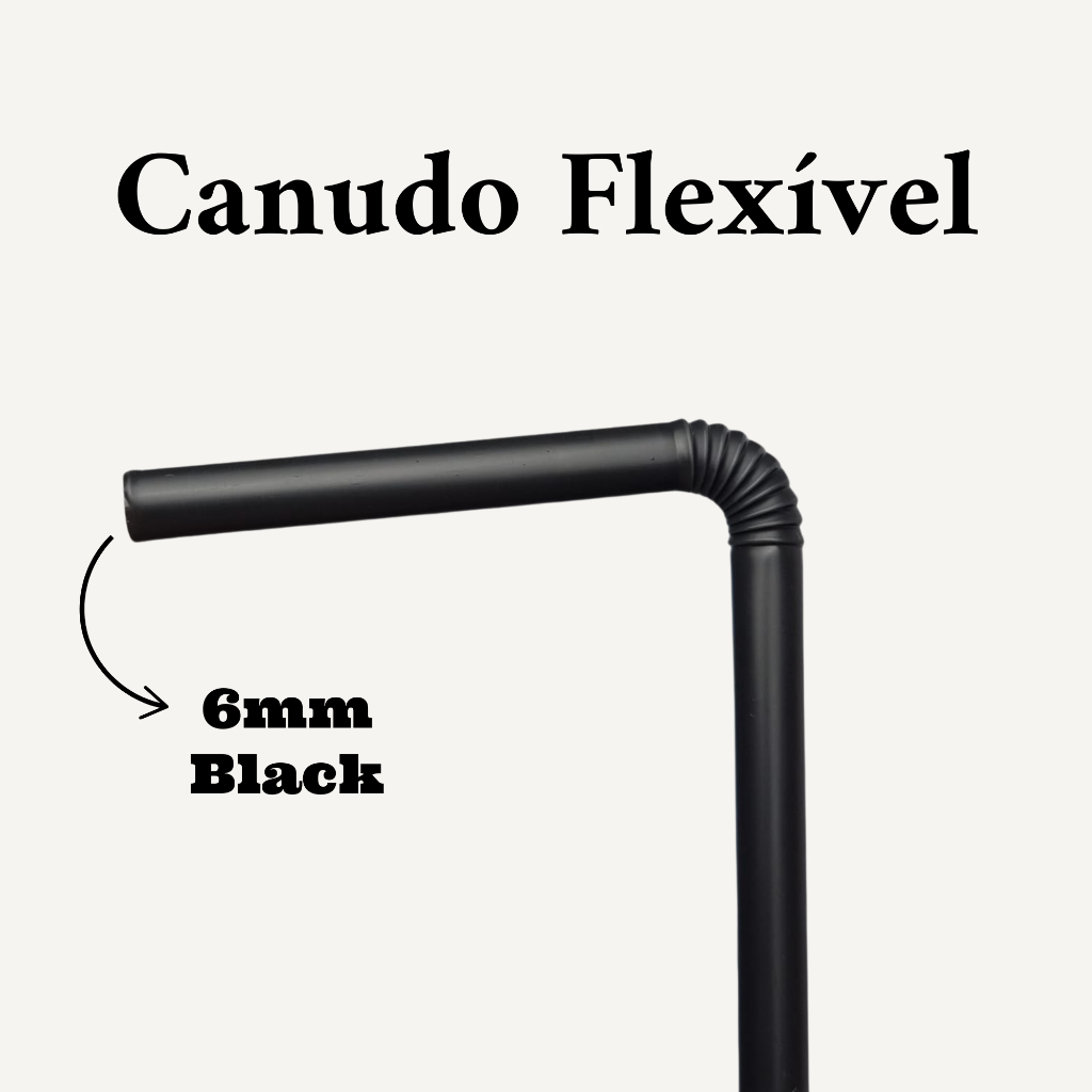 Canudos Biodegradáveis Trik Trik Flexível, Milk-Shake e Milk-Shake Super — imagem 2 de 2