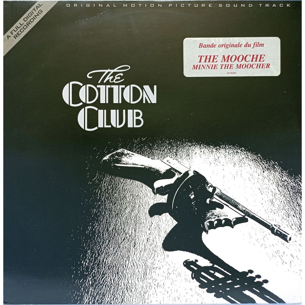 Lp Trilha Sonora The Cotton Club - John Barry Duke EllingtoN IMPORTADO