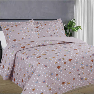 Colcha Estampada Poá Borboleta Solteiro Casal Queen Cobre Leito Matelado Varias Cores Super Lançamento em Oferta na Shopee