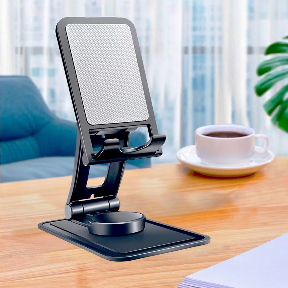 Suporte Smartphone Celular de mesa Giratória Ajustável Ajustável