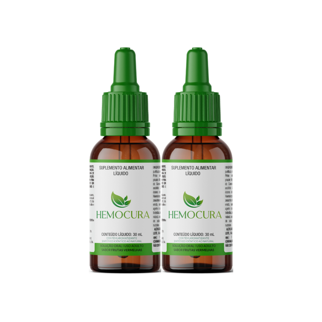 HemoCura Vendedor Oficial - 2 Frascos em Oferta na Shopee