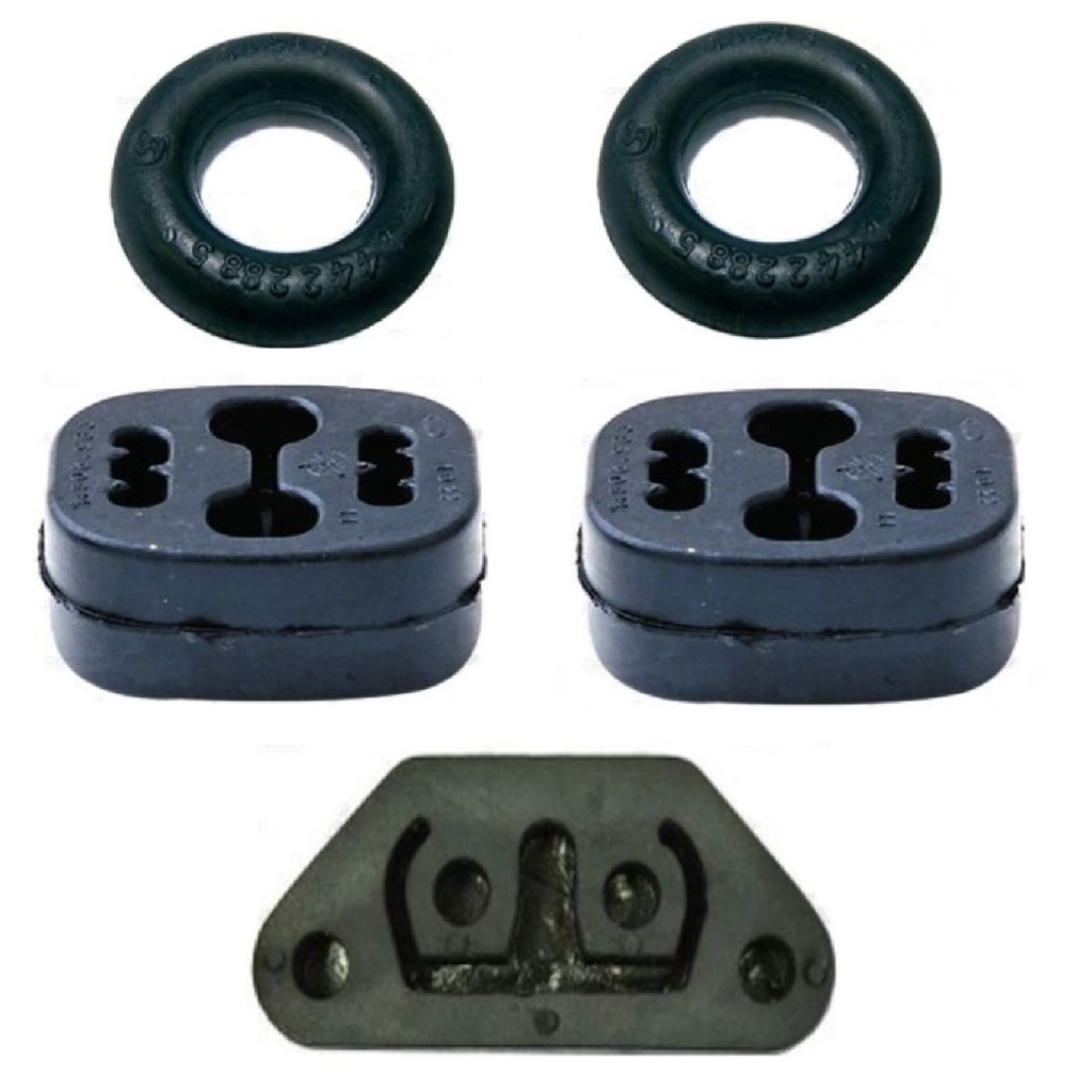 Kit Coxim do Escapamento Fiat Uno de 1984 1985 1986 1987 até 1996