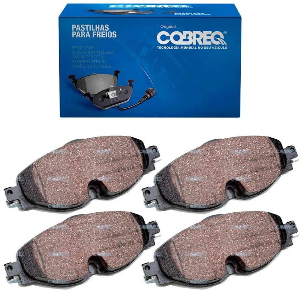 Pastilha de Freio Dianteira Original Cobreq A3 Golf Jetta Taos