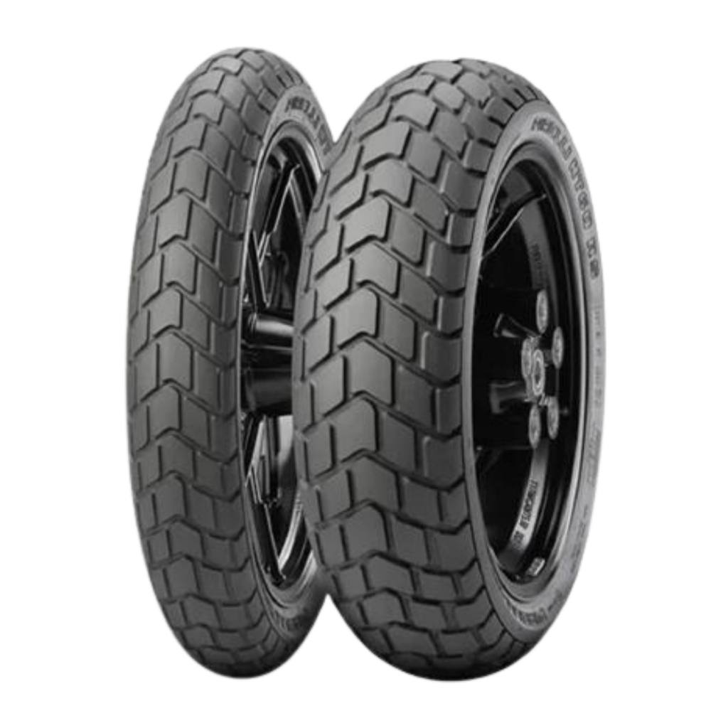 Par Pneu Moto 130/90b16 + 150/80b16 Mt60 Rs Pirelli em Oferta na Shopee