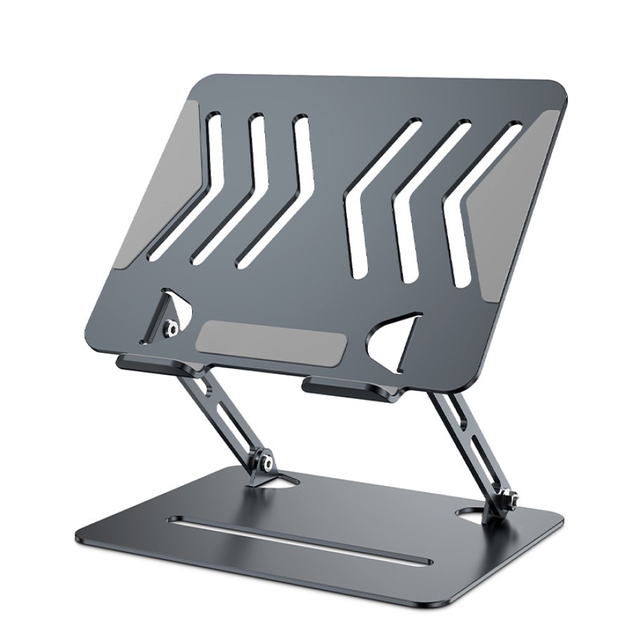 Suporte de Notebook, Ergonômico Alumínio dobrável ajustável para Notebook, Suporte de Laptops 10-17 Polegadas Compatível Com Mac, Ipad, Lenovo, Tablets
