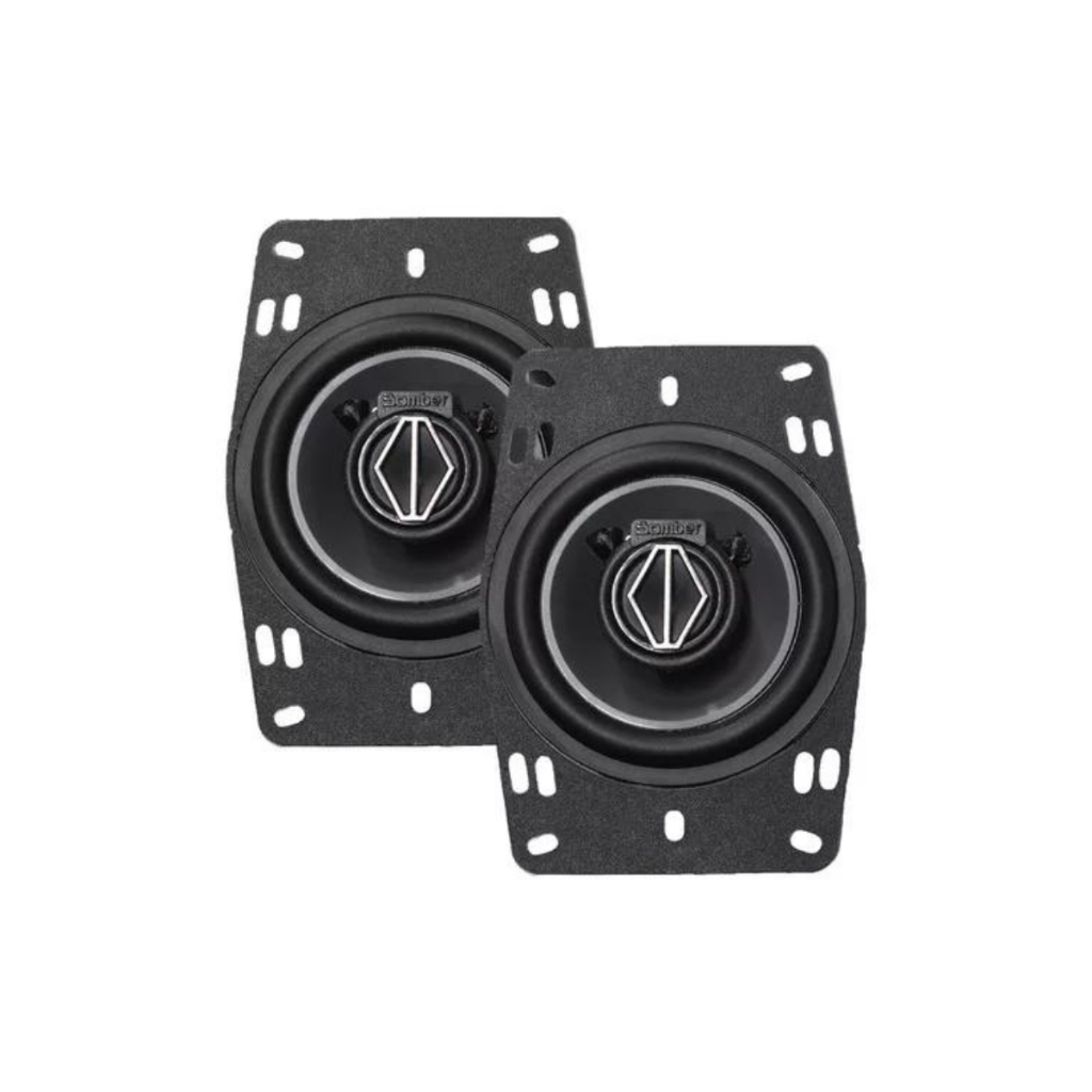 Par Alto Falante 4 Pol Bomber BBR TOP Triaxial 120w Rms 4 Ohms em Oferta na Shopee