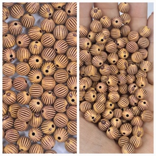 Bola Imitação de Madeira 8mm Trabalhada 100 Unidades em Oferta na Shopee