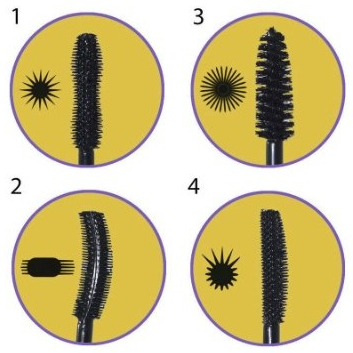 12 peças Máscara Para Cílios The Colossal Super Volume  YALANNI