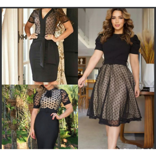 Vestido Evangélicos com cinto Plus Size Elegante (P AO XXG) Babado Sereia Forrado Grupo fardamento Rodado ou Tubinho em Oferta na Shopee