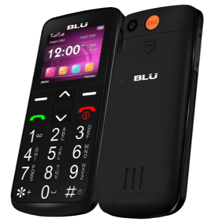 Celular Com Teclado Blu Joy 3G Preto