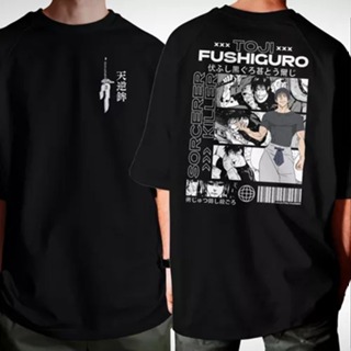 Camiseta Basica Oversized Toji Fushiguro Jujutsu Kaisen Anime Novo em Oferta na Shopee