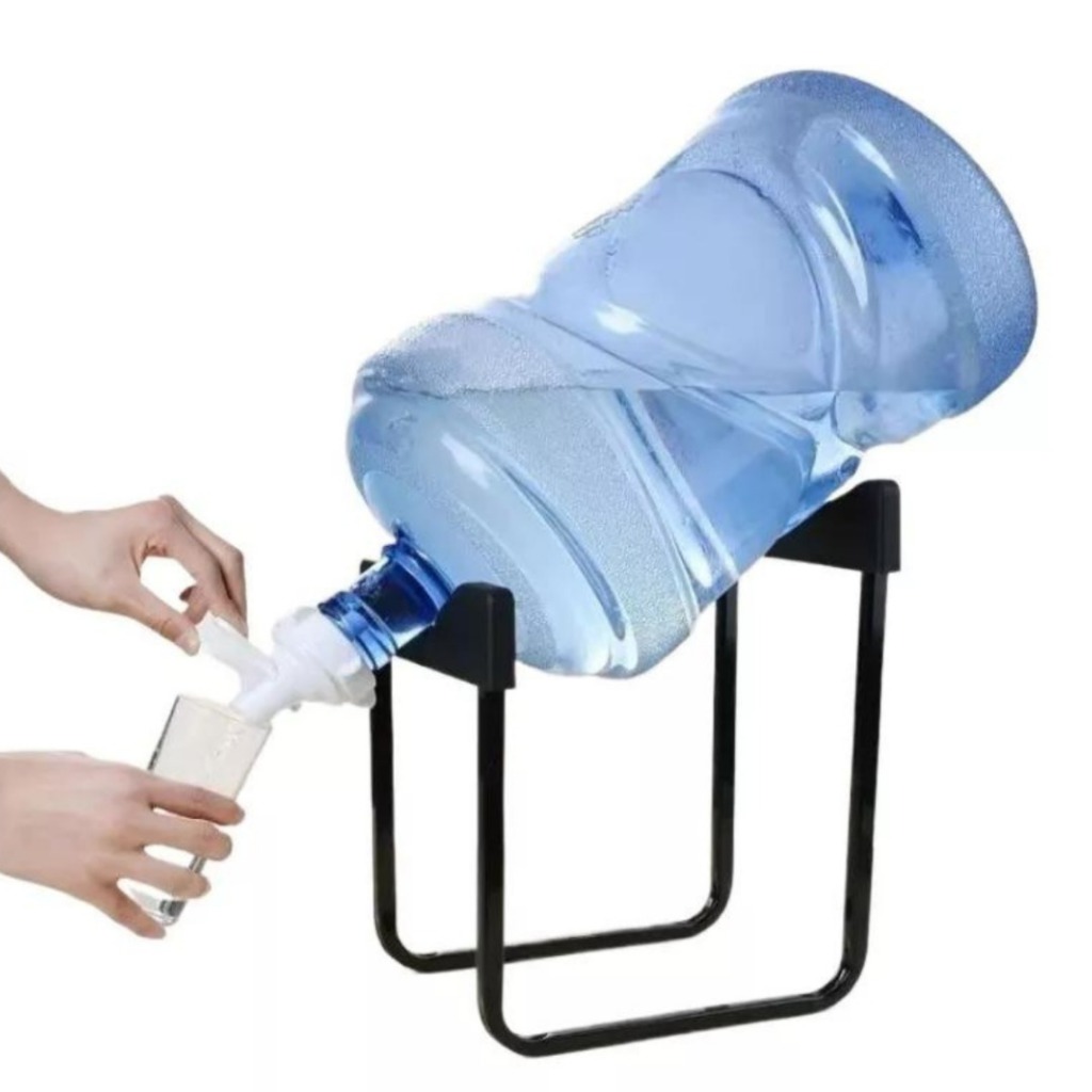 Suporte Para Galão De Água De 3-5 litros E 1 Válvulas Distribuidora Água Mineral Galão