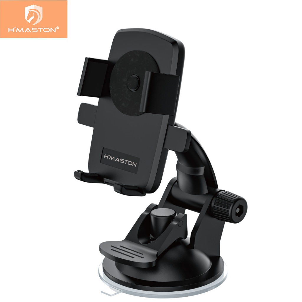 H‘maston CJ-15 Suporte Celular Carro Veicular Trava Automática Anti Queda Com Ventosa em Oferta na Shopee