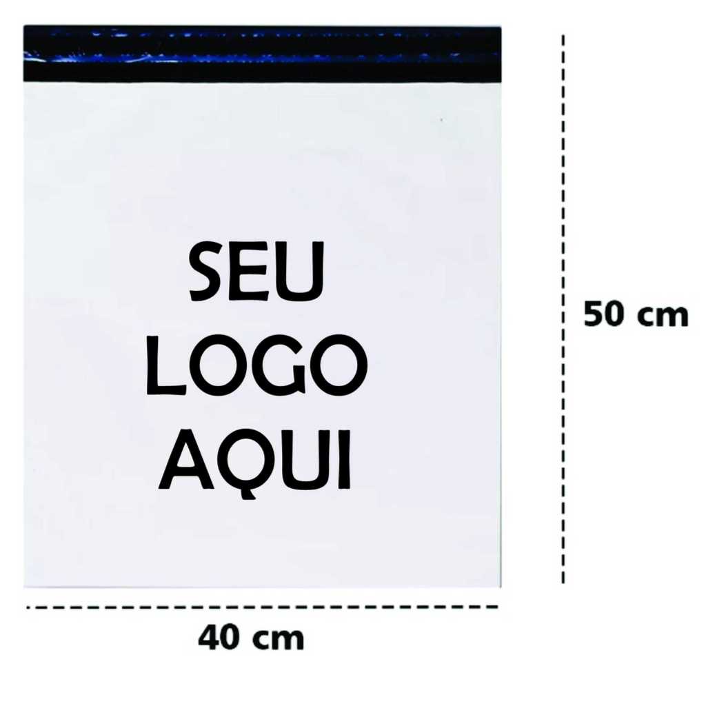 Envelope 40x50  com lacre inviolavel para correios com o seu logo em Oferta na Shopee