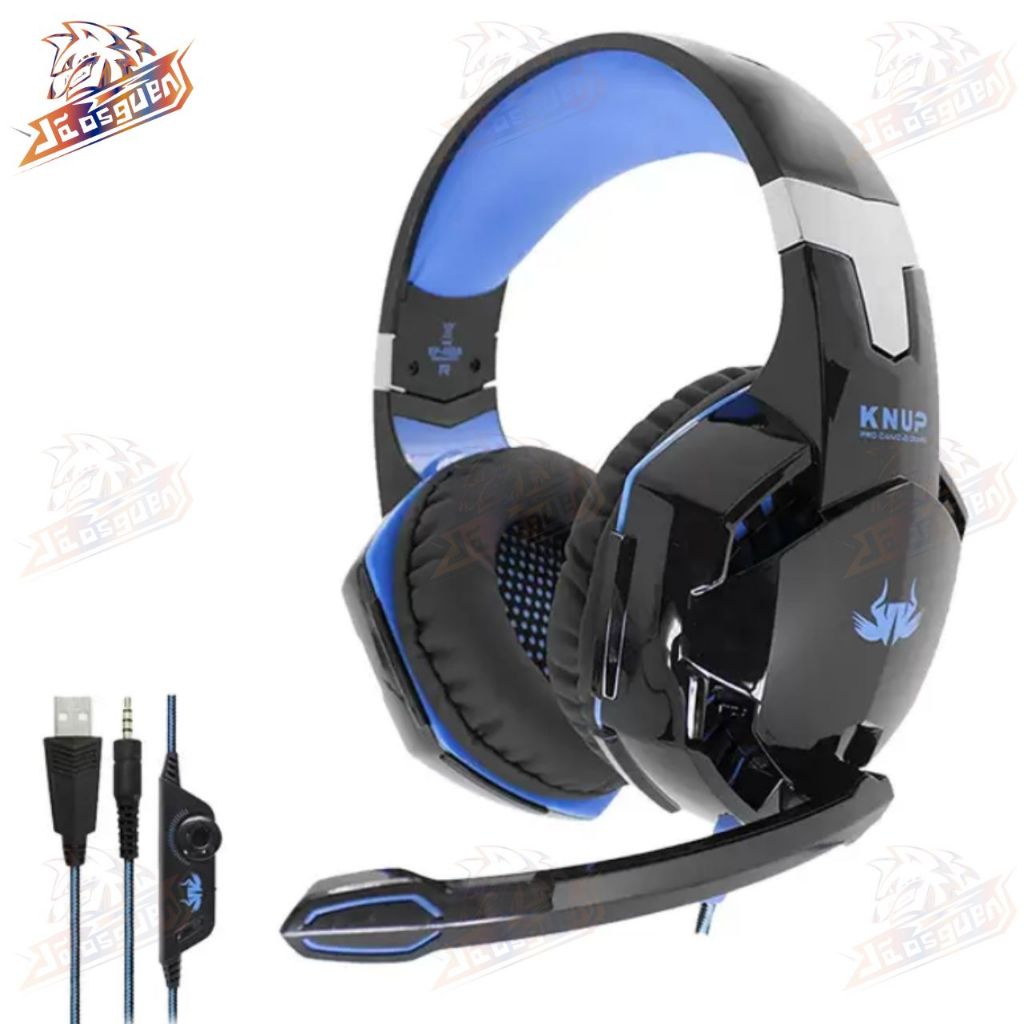 Headset Fone Ouvido Knup Gamer Pc Celular Ps4 Ps5 Xbox Over Kp-455a